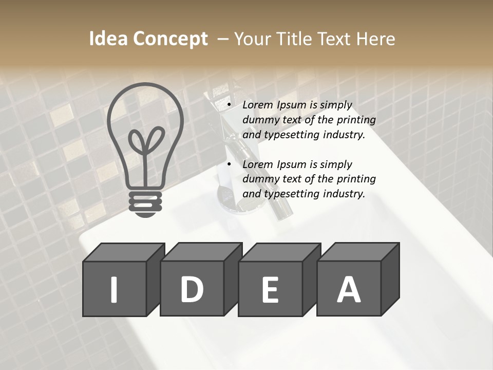 Nature Tasty Setting PowerPoint Template