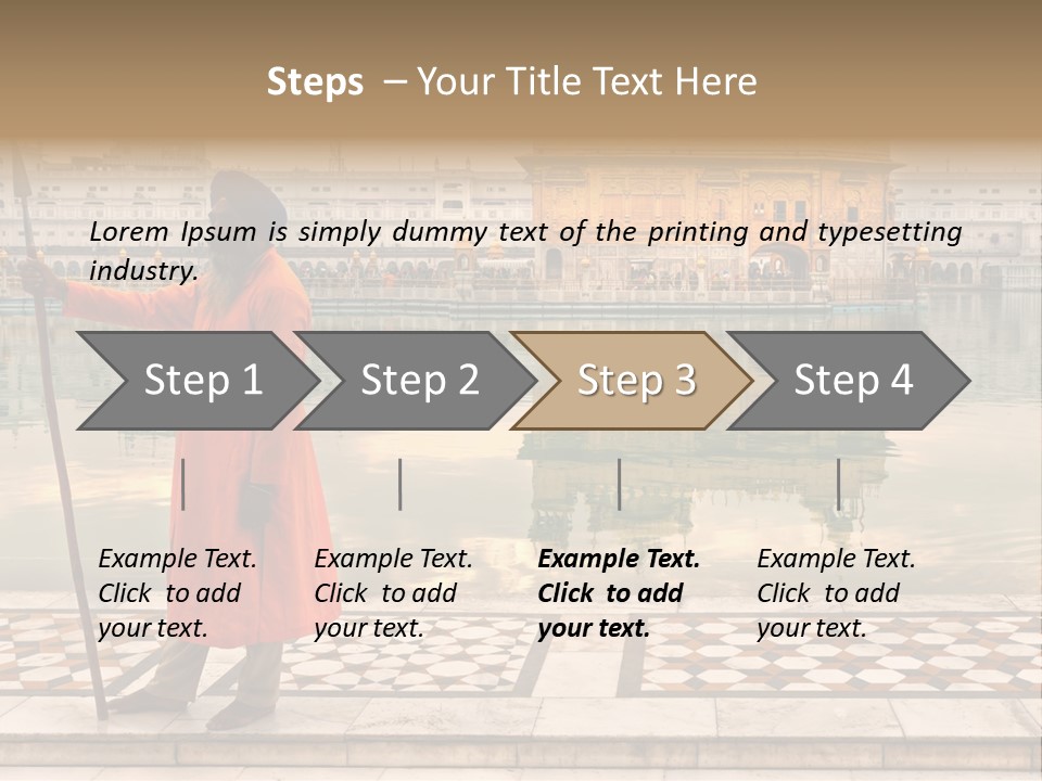 Nature Tasty Setting PowerPoint Template