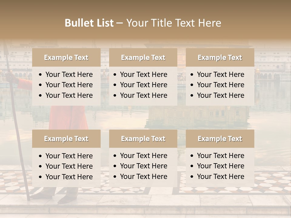 Nature Tasty Setting PowerPoint Template