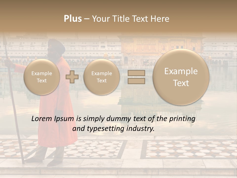 Nature Tasty Setting PowerPoint Template