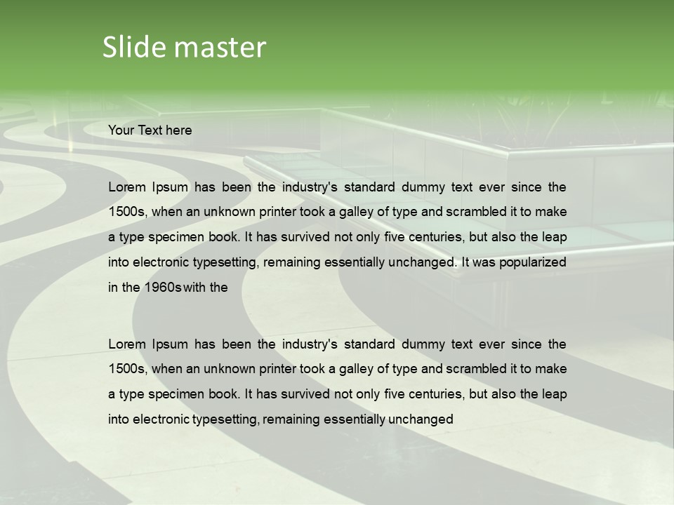 Nature Bottle Raw PowerPoint Template