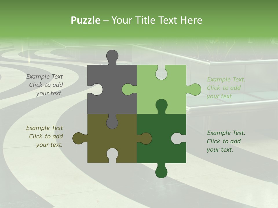 Nature Bottle Raw PowerPoint Template