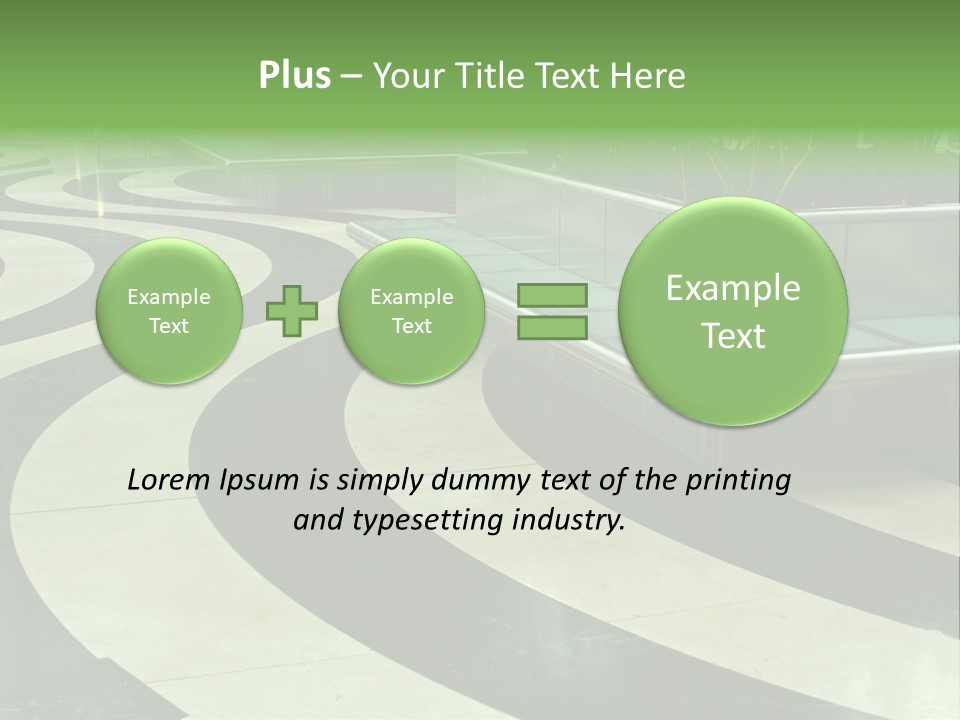 Nature Bottle Raw PowerPoint Template