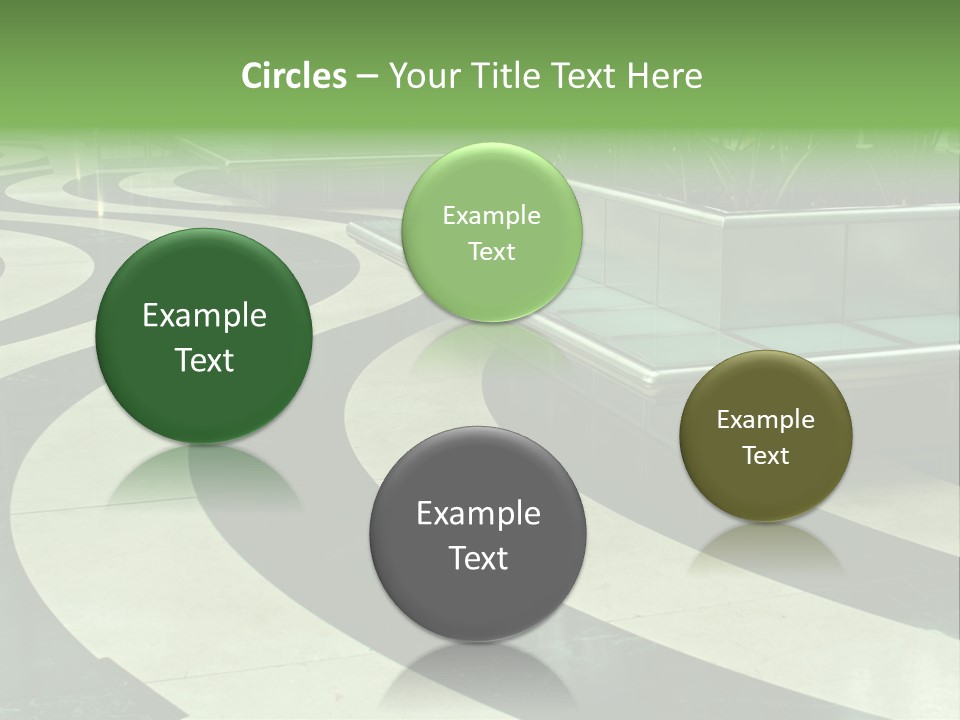 Nature Bottle Raw PowerPoint Template