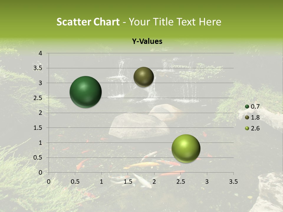 Horizontal Leaf Drop PowerPoint Template