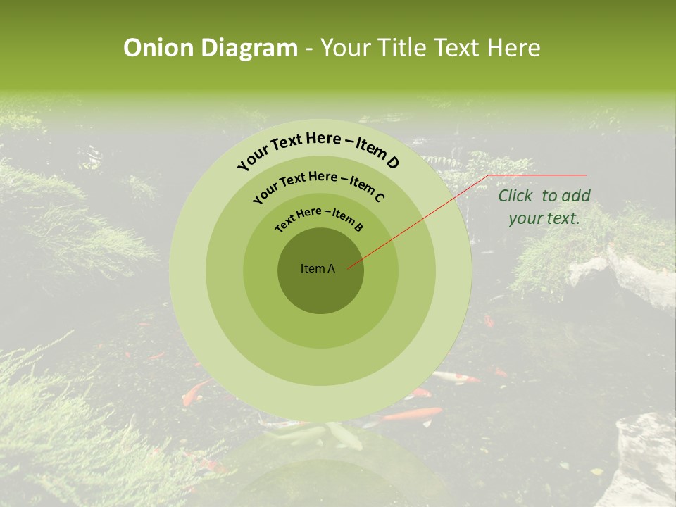 Horizontal Leaf Drop PowerPoint Template