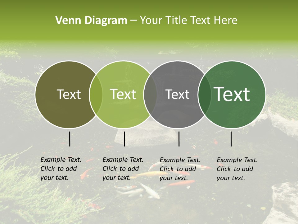 Horizontal Leaf Drop PowerPoint Template