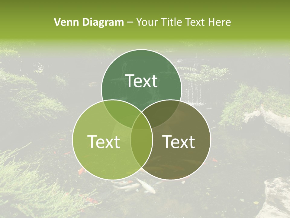 Horizontal Leaf Drop PowerPoint Template