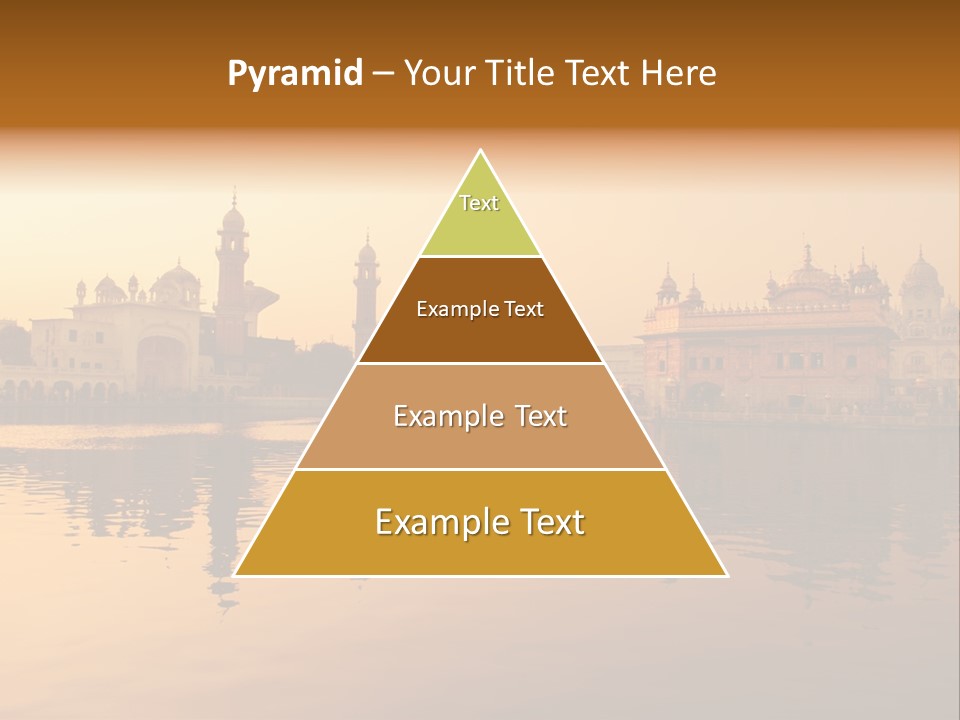 A Large Body Of Water With Buildings In The Background PowerPoint Template