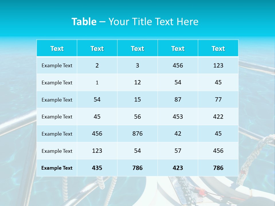 Food Plant Horizontal PowerPoint Template