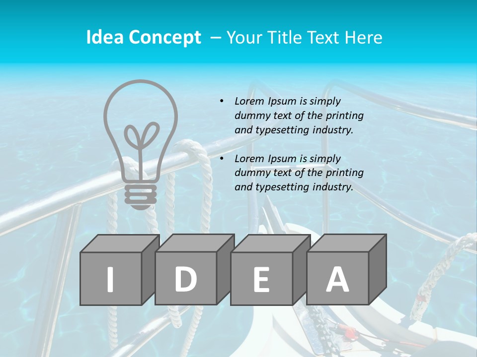 Food Plant Horizontal PowerPoint Template