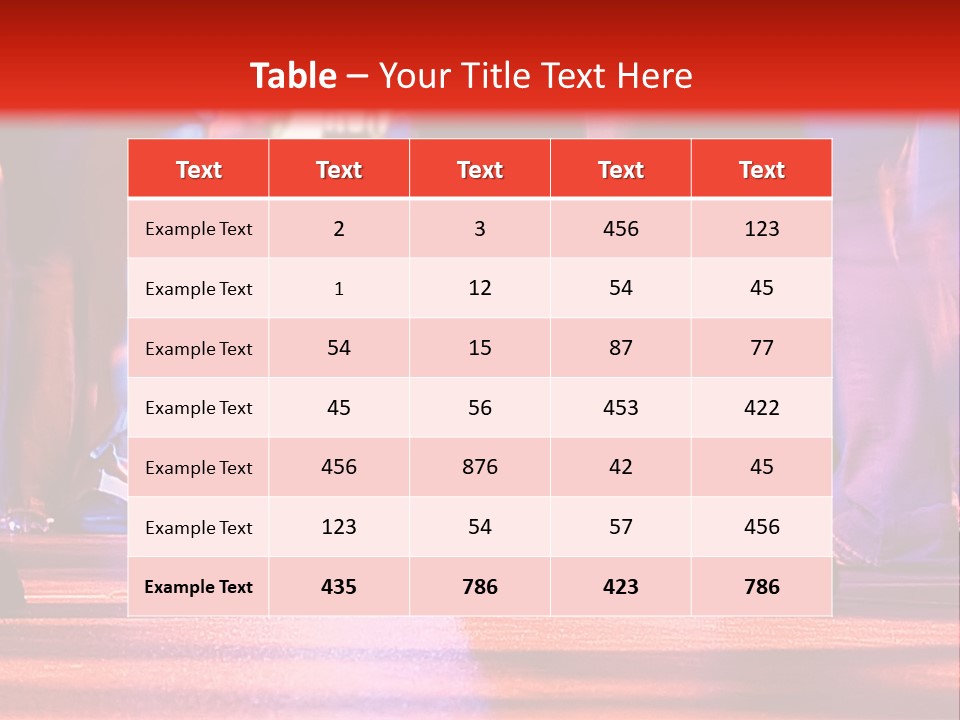 Food Plant Horizontal PowerPoint Template