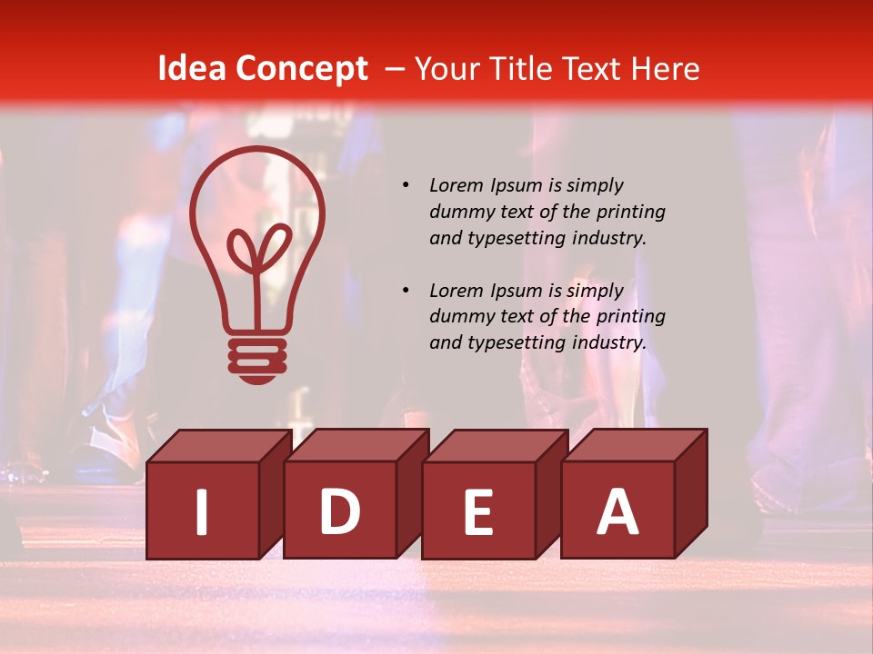 Food Plant Horizontal PowerPoint Template