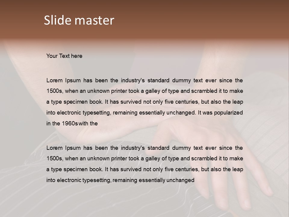 Home Health Restaurant PowerPoint Template