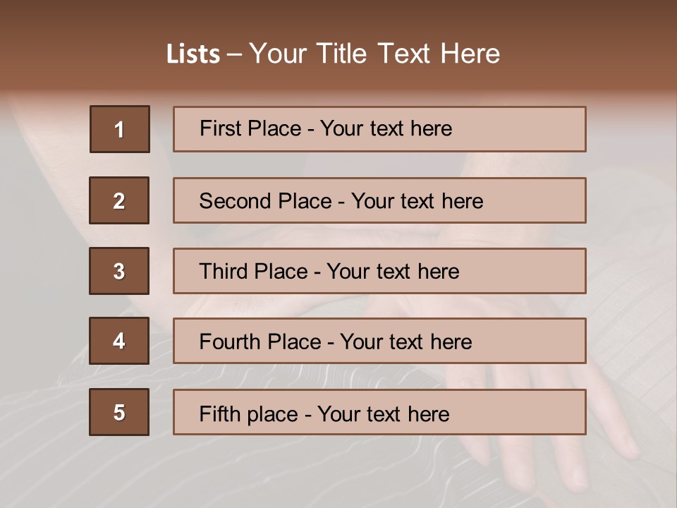 Home Health Restaurant PowerPoint Template