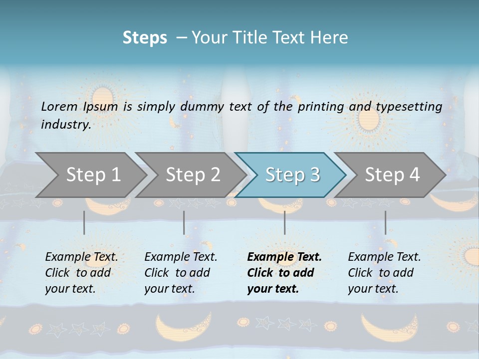 Horizontal Home Outdoor PowerPoint Template