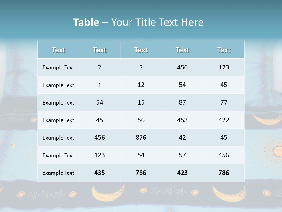 Horizontal Home Outdoor PowerPoint Template