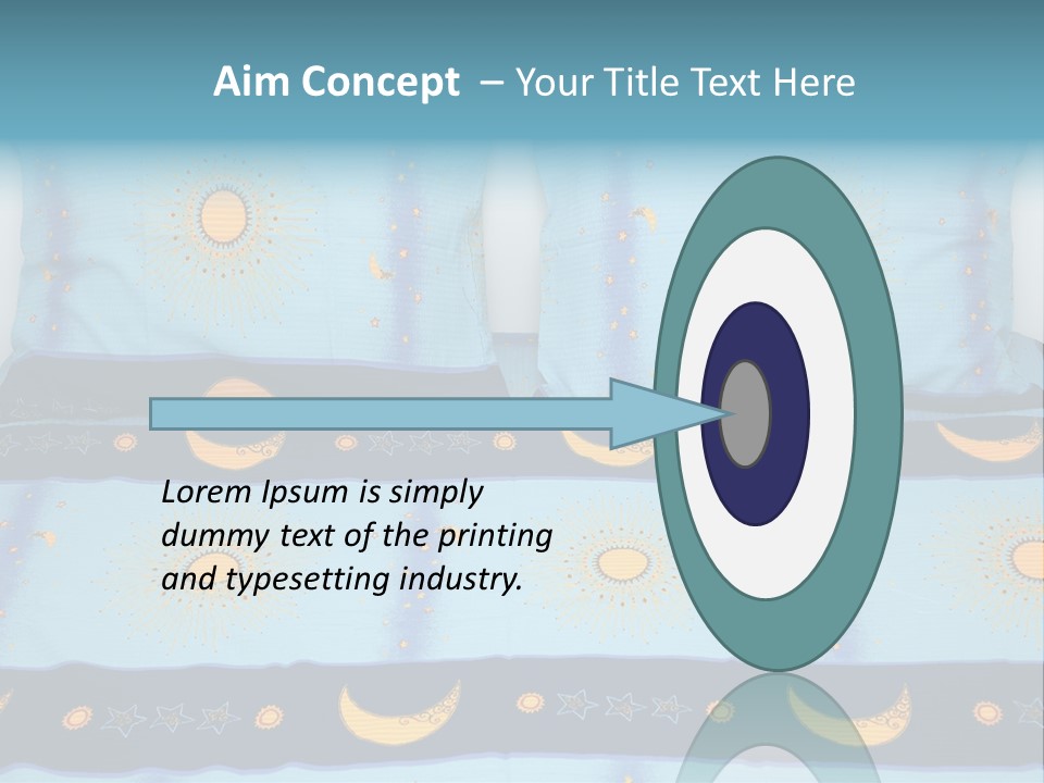 Horizontal Home Outdoor PowerPoint Template