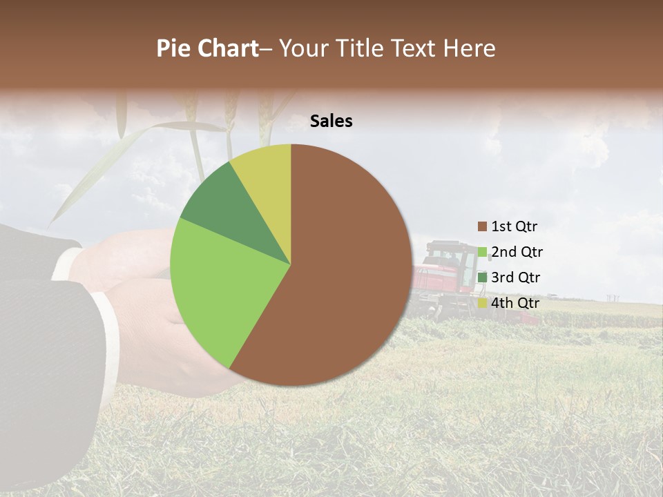 Wooden Healthy Food PowerPoint Template