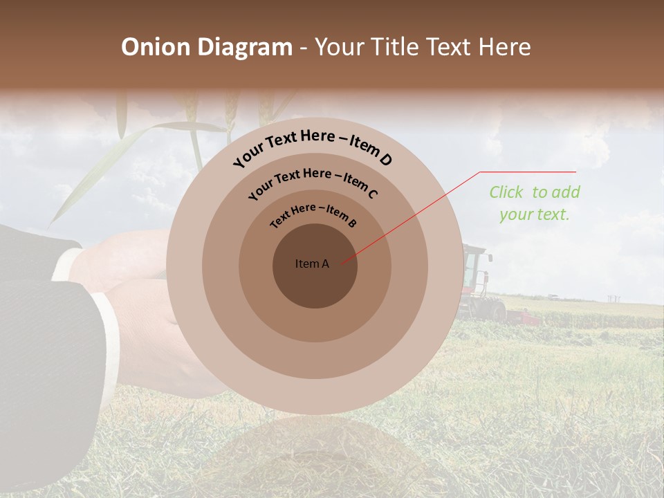 Wooden Healthy Food PowerPoint Template