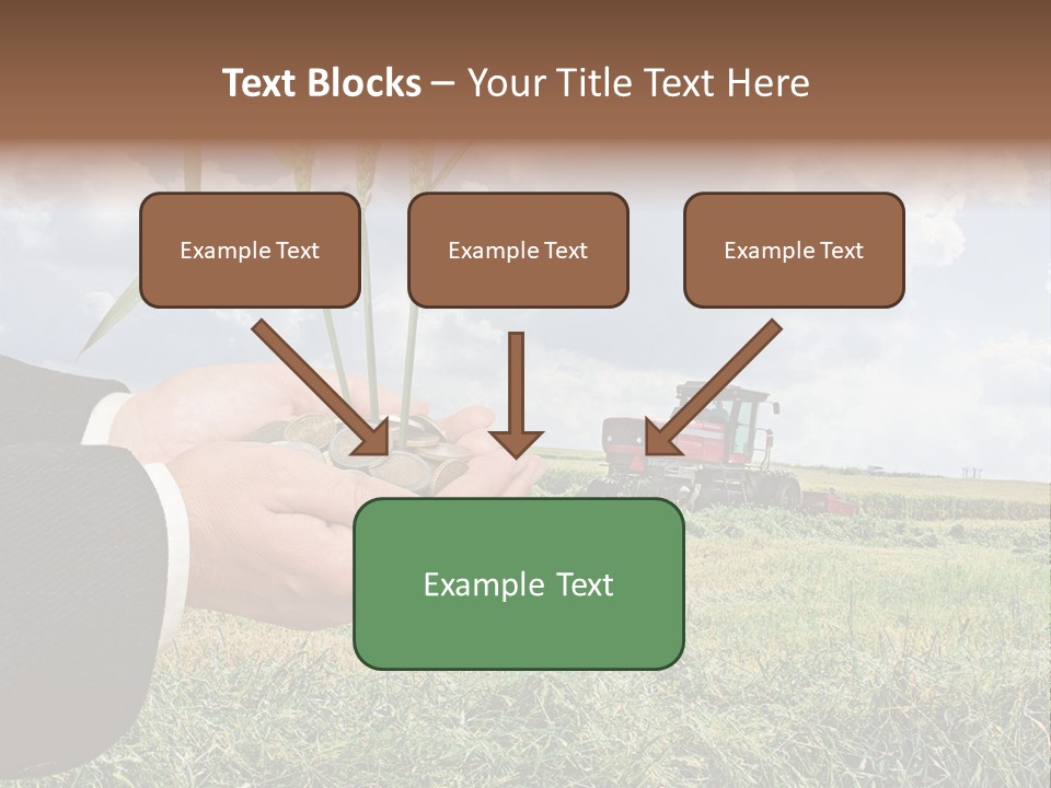 Wooden Healthy Food PowerPoint Template