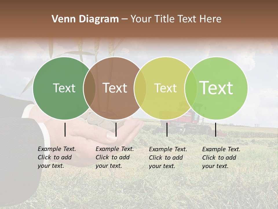 Wooden Healthy Food PowerPoint Template
