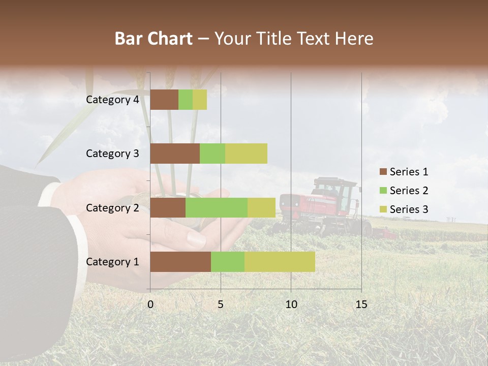 Wooden Healthy Food PowerPoint Template