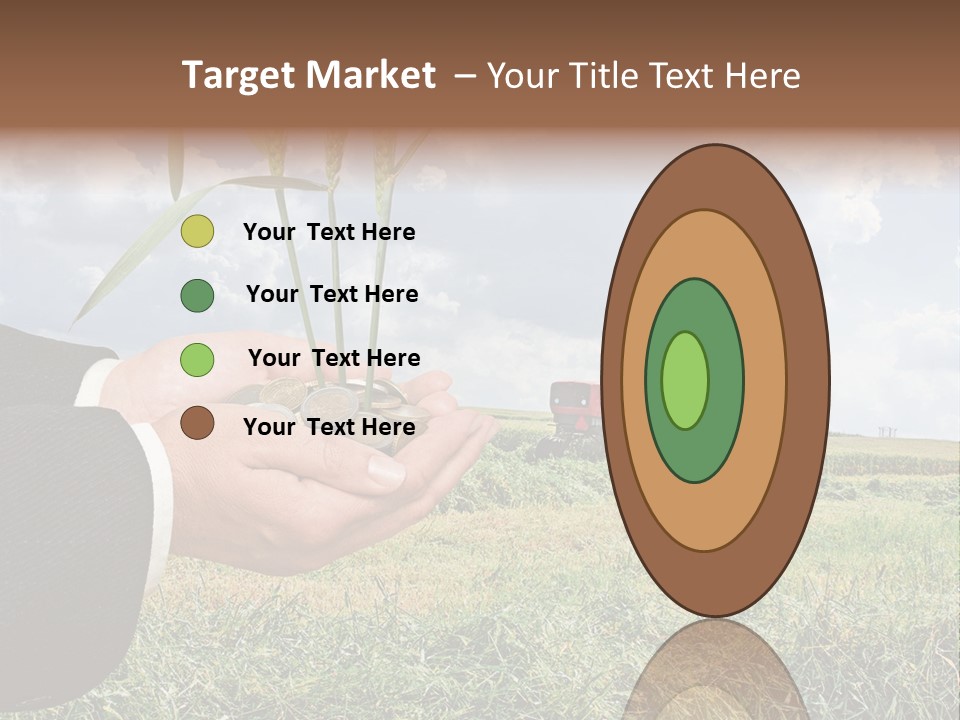 Wooden Healthy Food PowerPoint Template