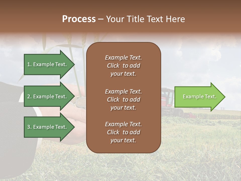 Wooden Healthy Food PowerPoint Template