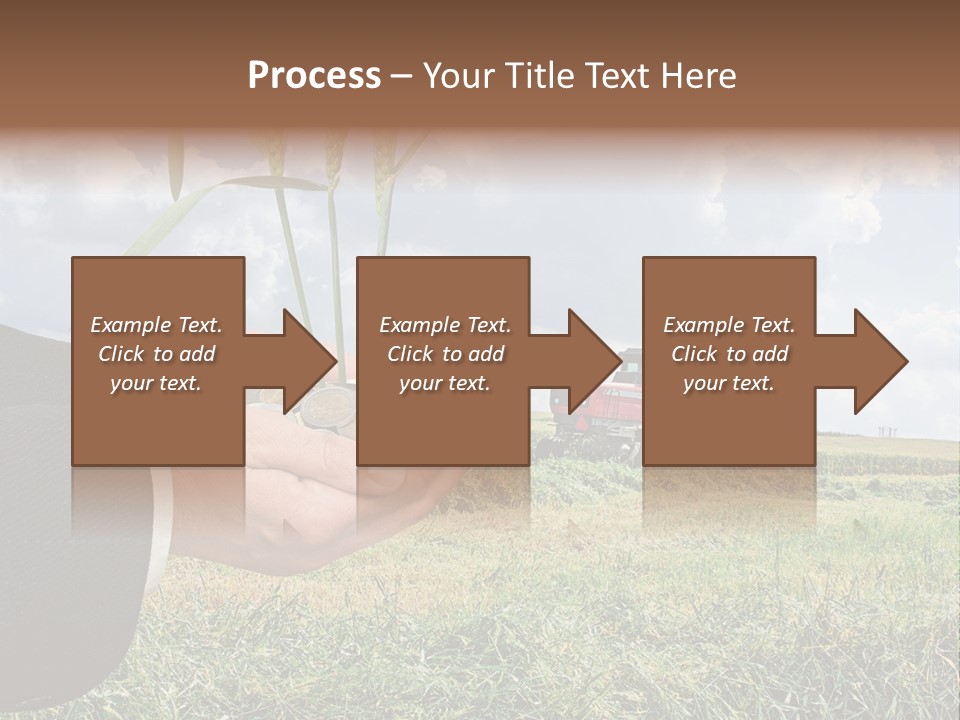 Wooden Healthy Food PowerPoint Template