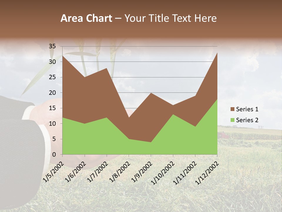 Wooden Healthy Food PowerPoint Template