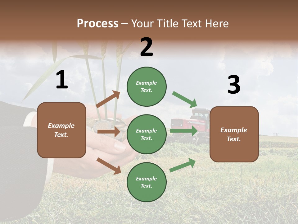 Wooden Healthy Food PowerPoint Template