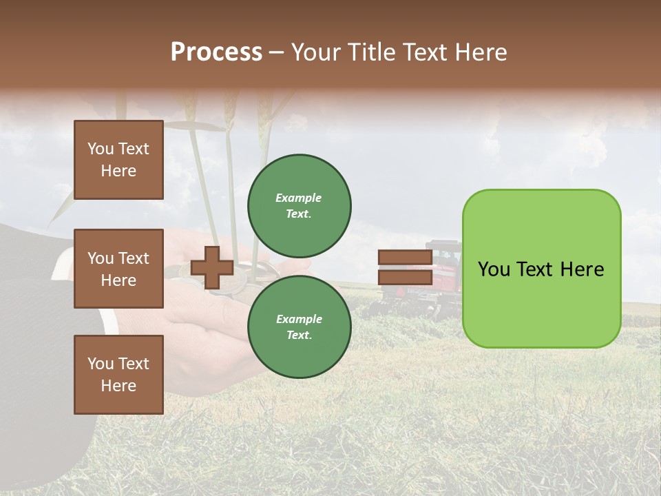 Wooden Healthy Food PowerPoint Template