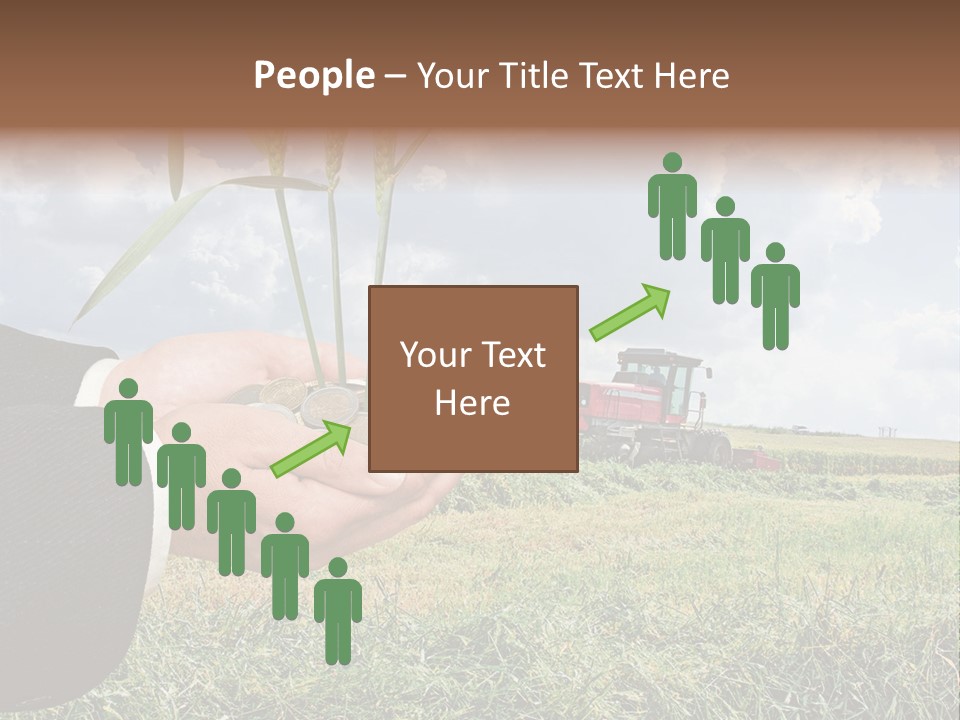 Wooden Healthy Food PowerPoint Template