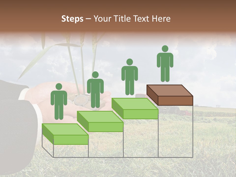 Wooden Healthy Food PowerPoint Template