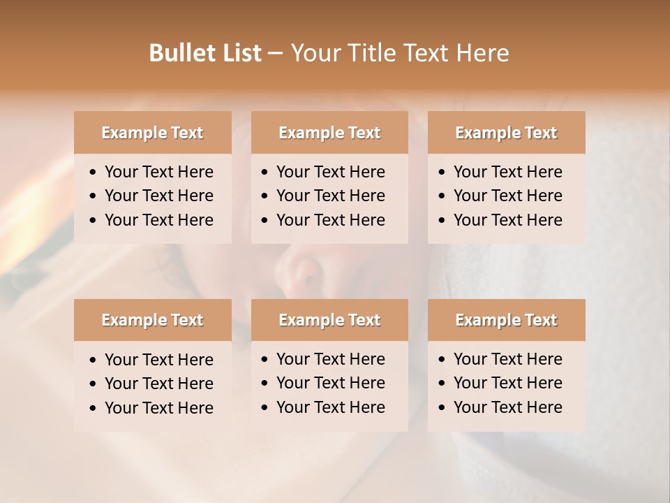Focus Freshness Ingredient PowerPoint Template