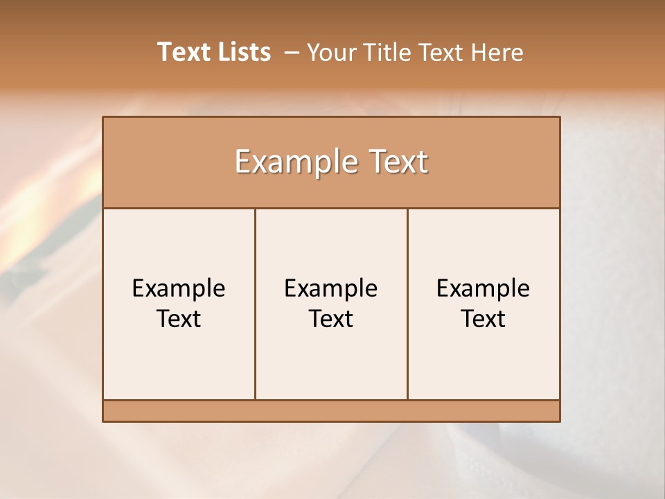 Focus Freshness Ingredient PowerPoint Template