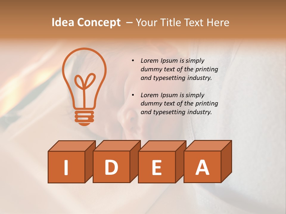 Focus Freshness Ingredient PowerPoint Template