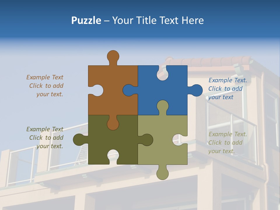 Focus Olive European PowerPoint Template