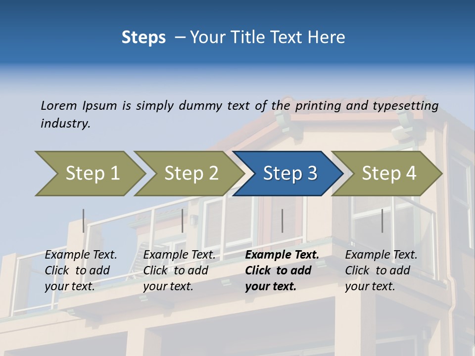 Focus Olive European PowerPoint Template