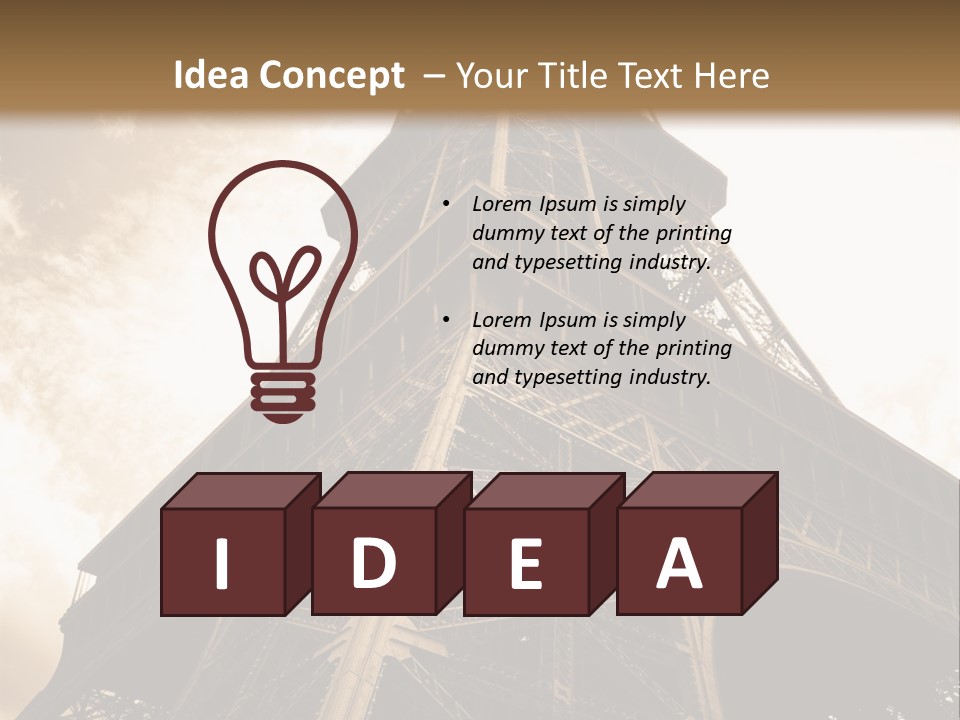 Healthy Drop Spoon PowerPoint Template