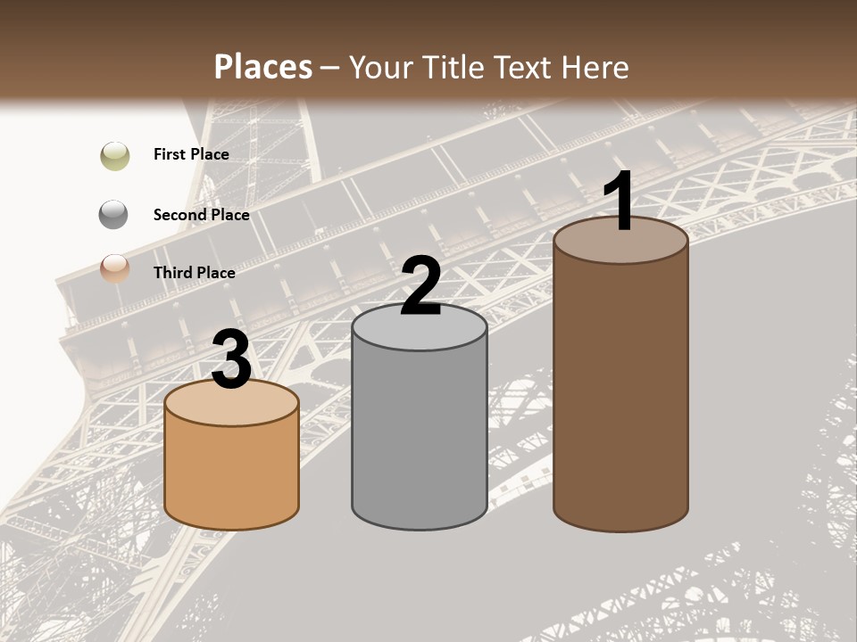 Glass Tasty Spoon PowerPoint Template