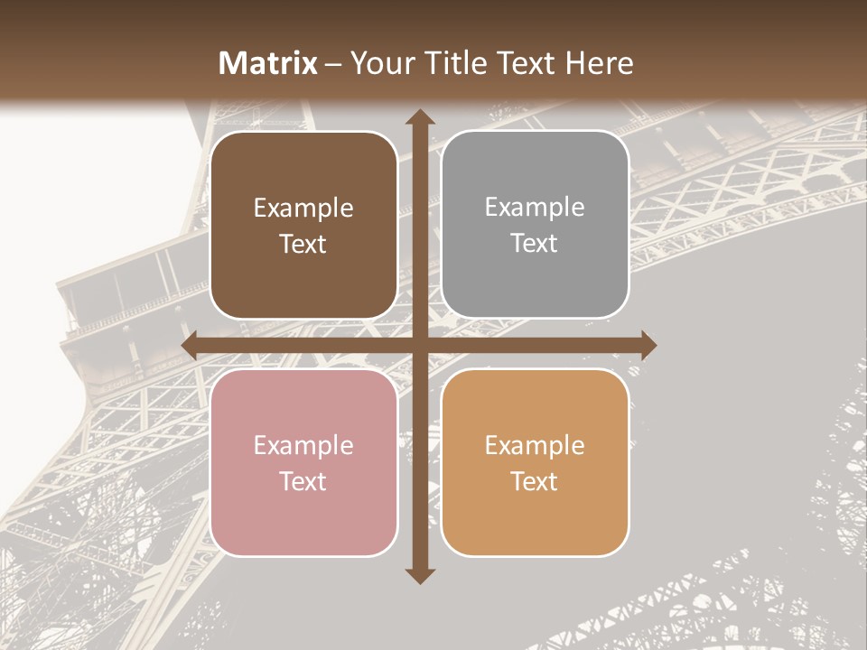 Glass Tasty Spoon PowerPoint Template