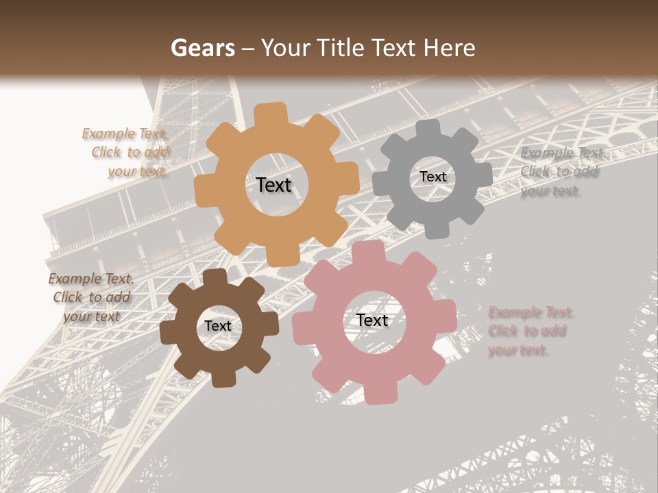 Glass Tasty Spoon PowerPoint Template