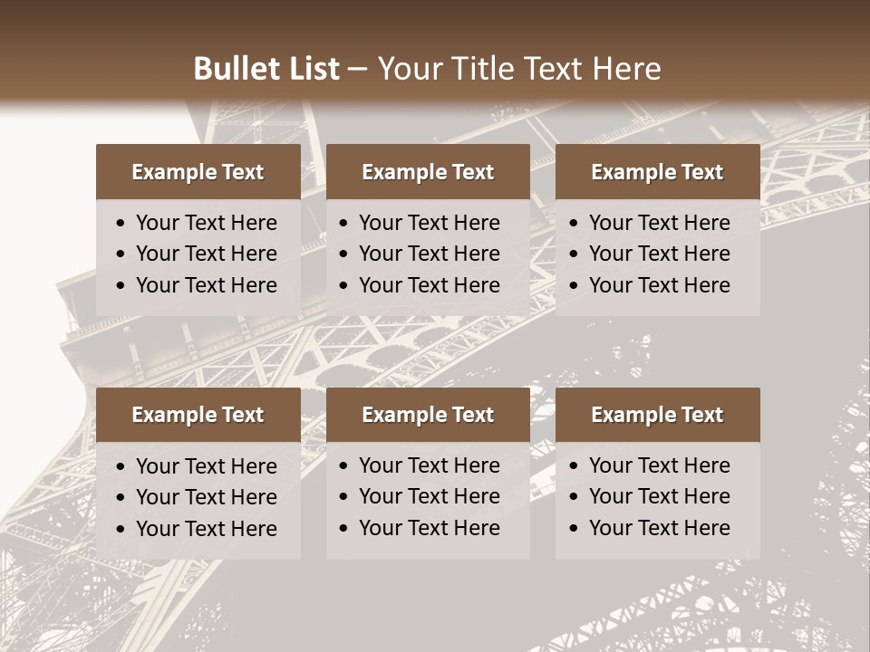 Glass Tasty Spoon PowerPoint Template