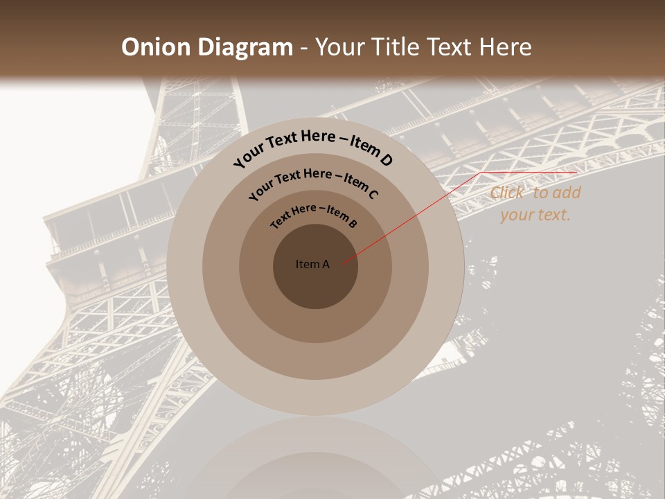 Glass Tasty Spoon PowerPoint Template