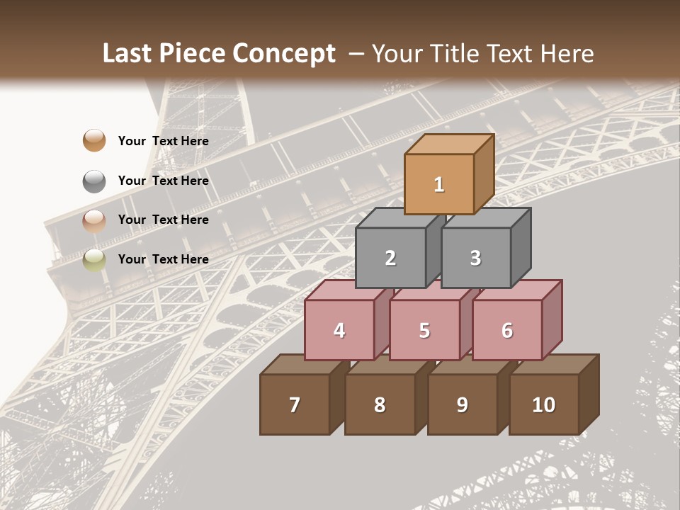 Glass Tasty Spoon PowerPoint Template