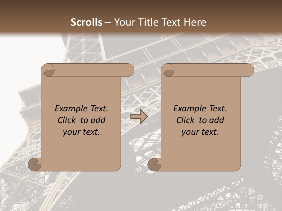 Glass Tasty Spoon PowerPoint Template