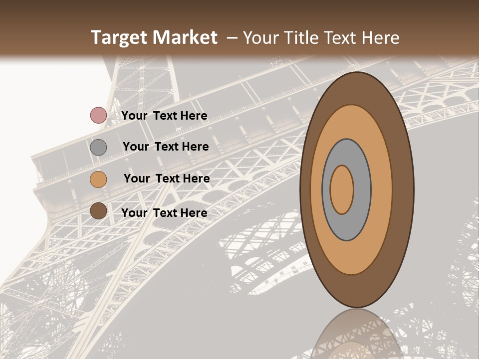 Glass Tasty Spoon PowerPoint Template