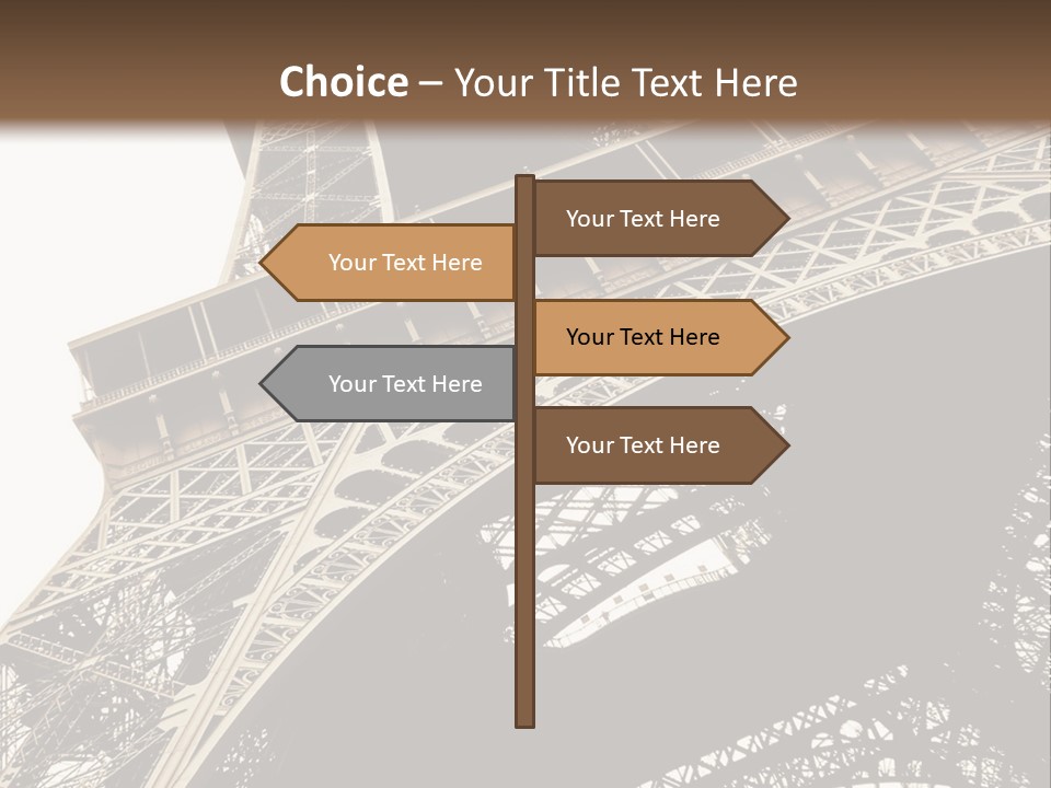 Glass Tasty Spoon PowerPoint Template